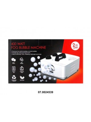 Máquina de Bolhas e Fumo Portátil 400 Watt - 2 em 1